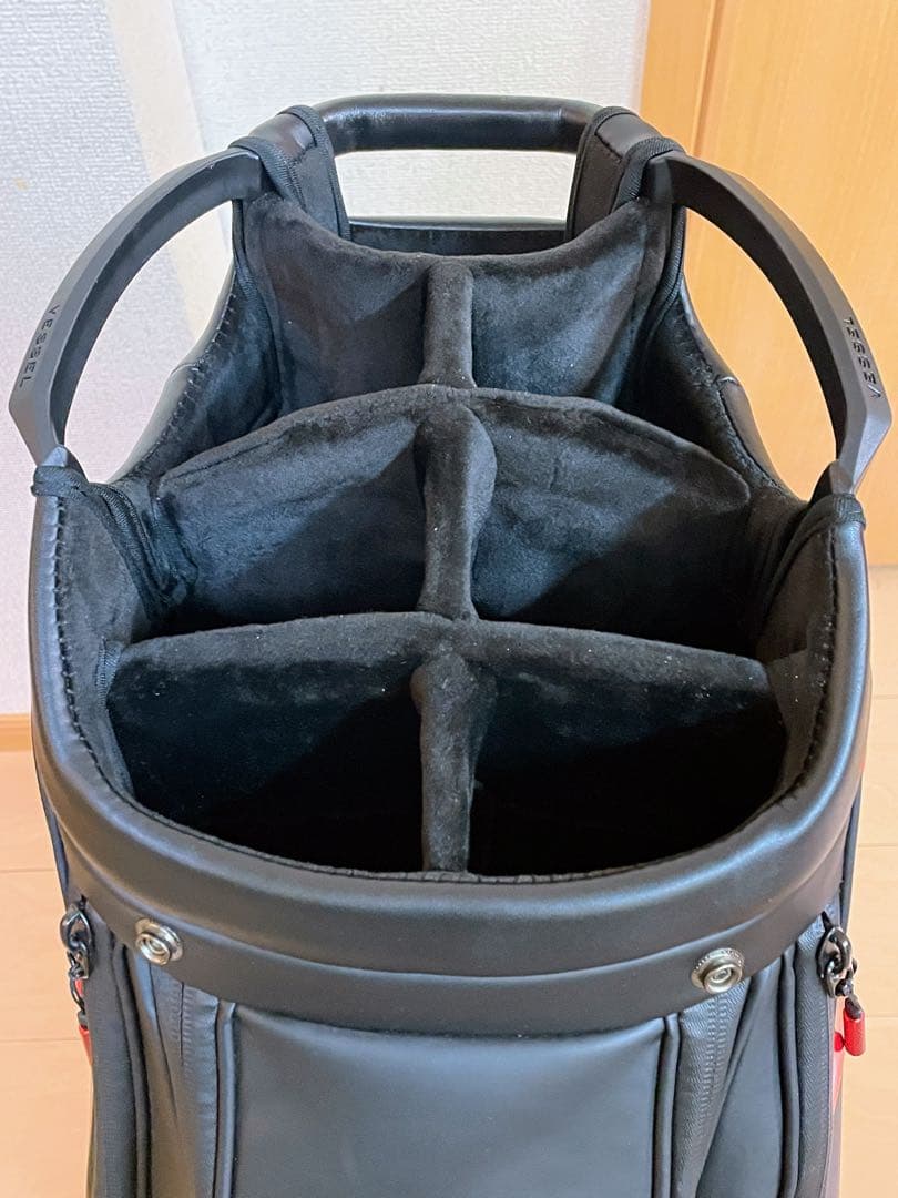 ゆ！【美品です】ベゼル★VESSEL★Lux7★キャディバッグ★