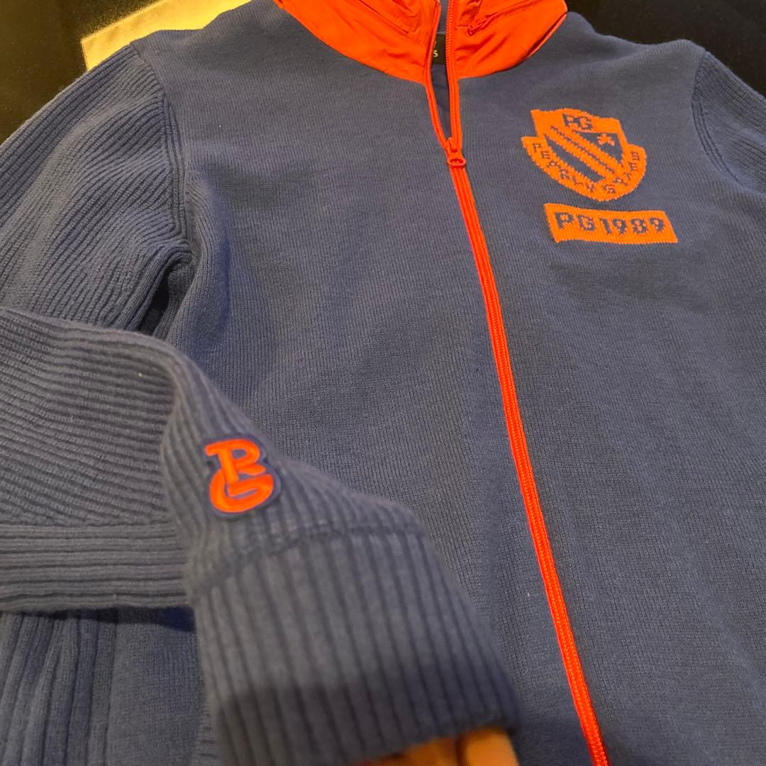 パーリーゲイツ メンズ ニットブルゾン サイズ5