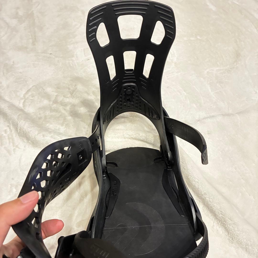 FLUX EM ブラック スノーボード ビンディング Mサイズ