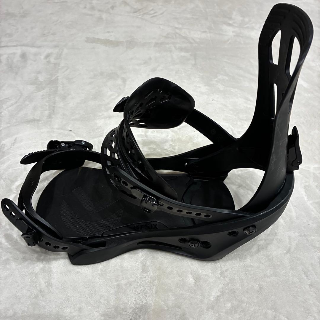 FLUX EM ブラック スノーボード ビンディング Mサイズ