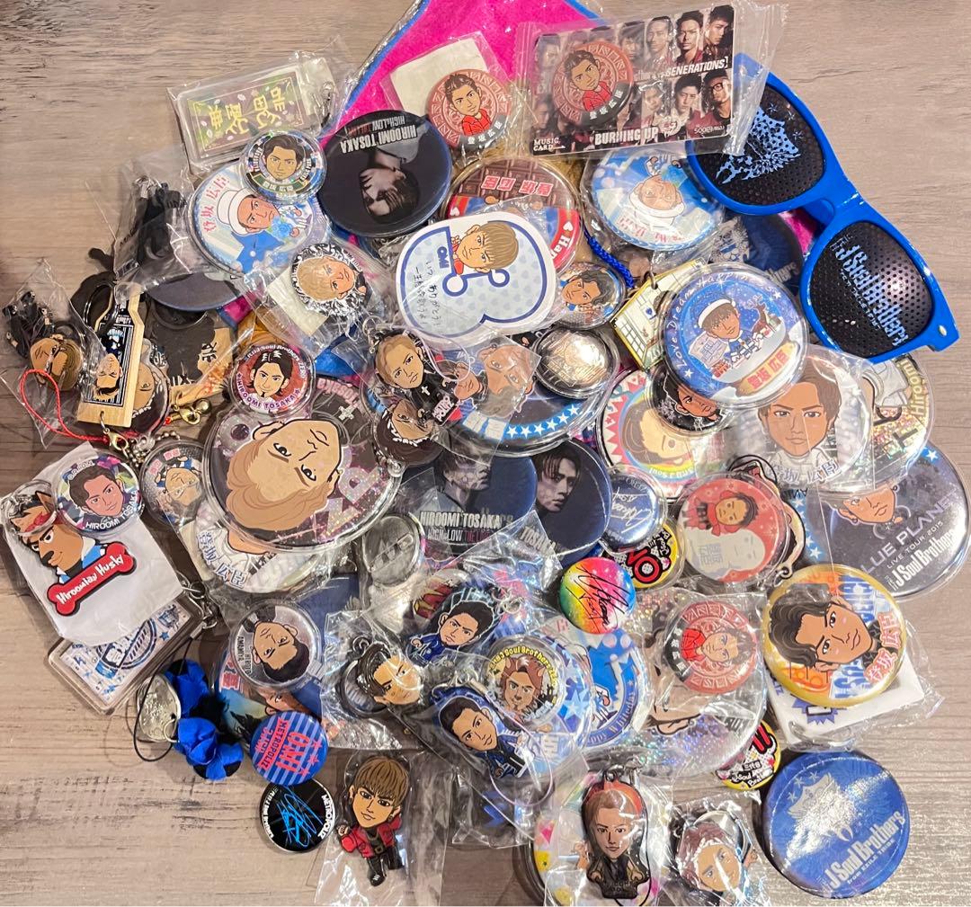 LDH 三代目　登坂広臣　缶バッジ　クリーナー　まとめ売り