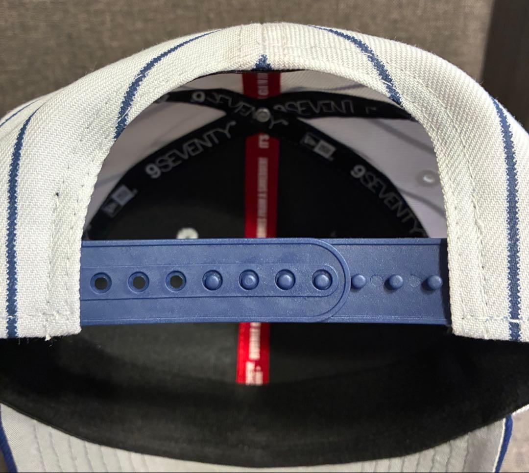 ドジャース　ニューエラ　キャップ　ストライプ　大谷翔平　9SEVENTY 帽子