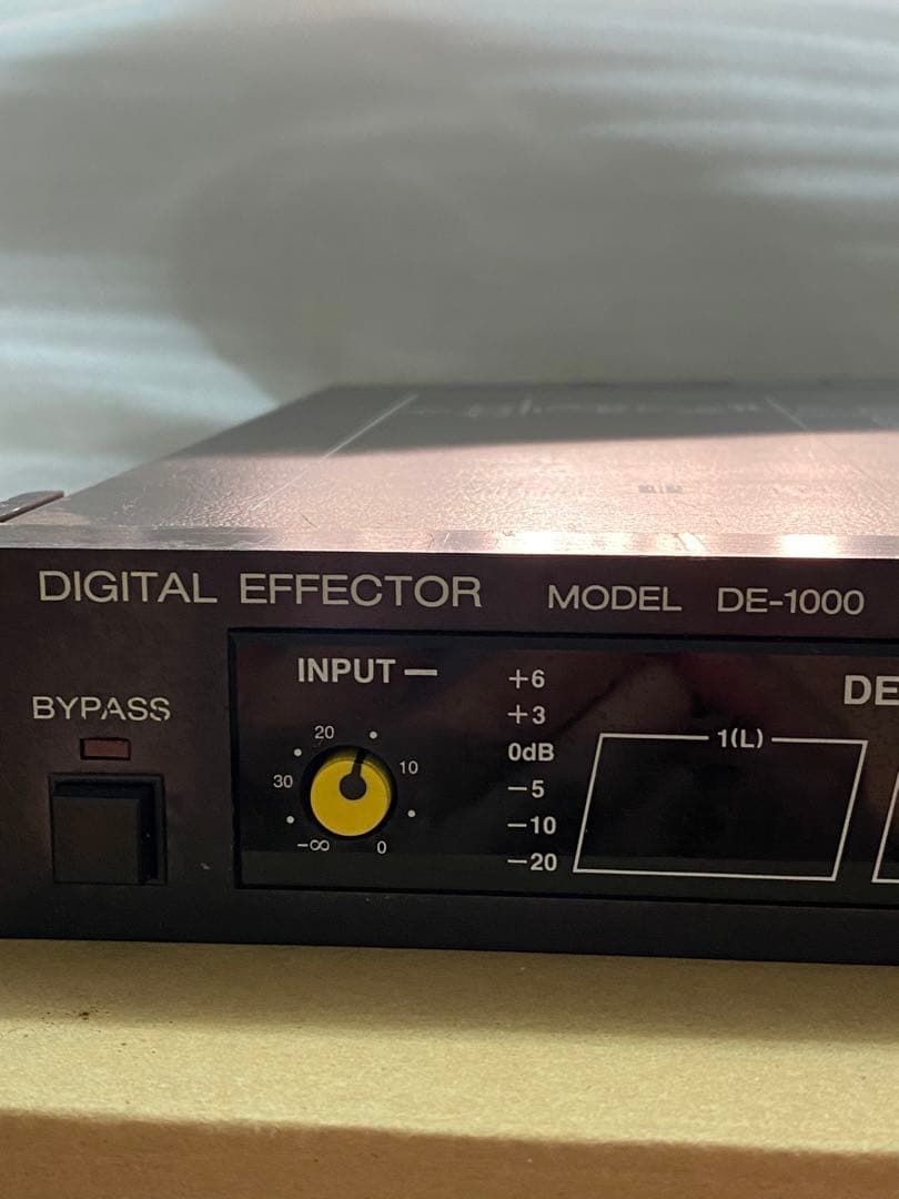 オーディオ　DE-1000 TOA デジタルエフェクタ　2台