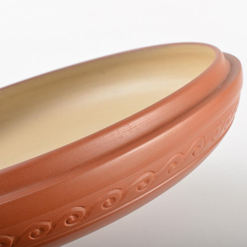 みーこさん人間国宝金渓堂　伊藤赤水造　陶製　菓子器　共布共箱　VR7367