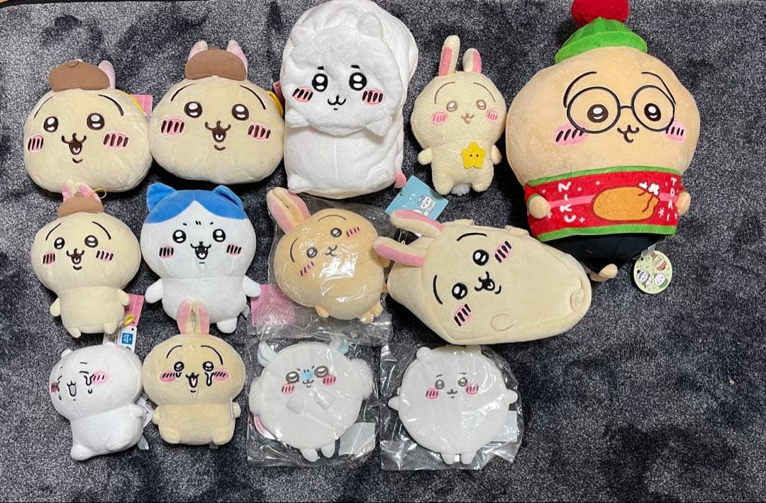 ちいかわプライズぬいぐるみ　ホリデイぬいぐるみ