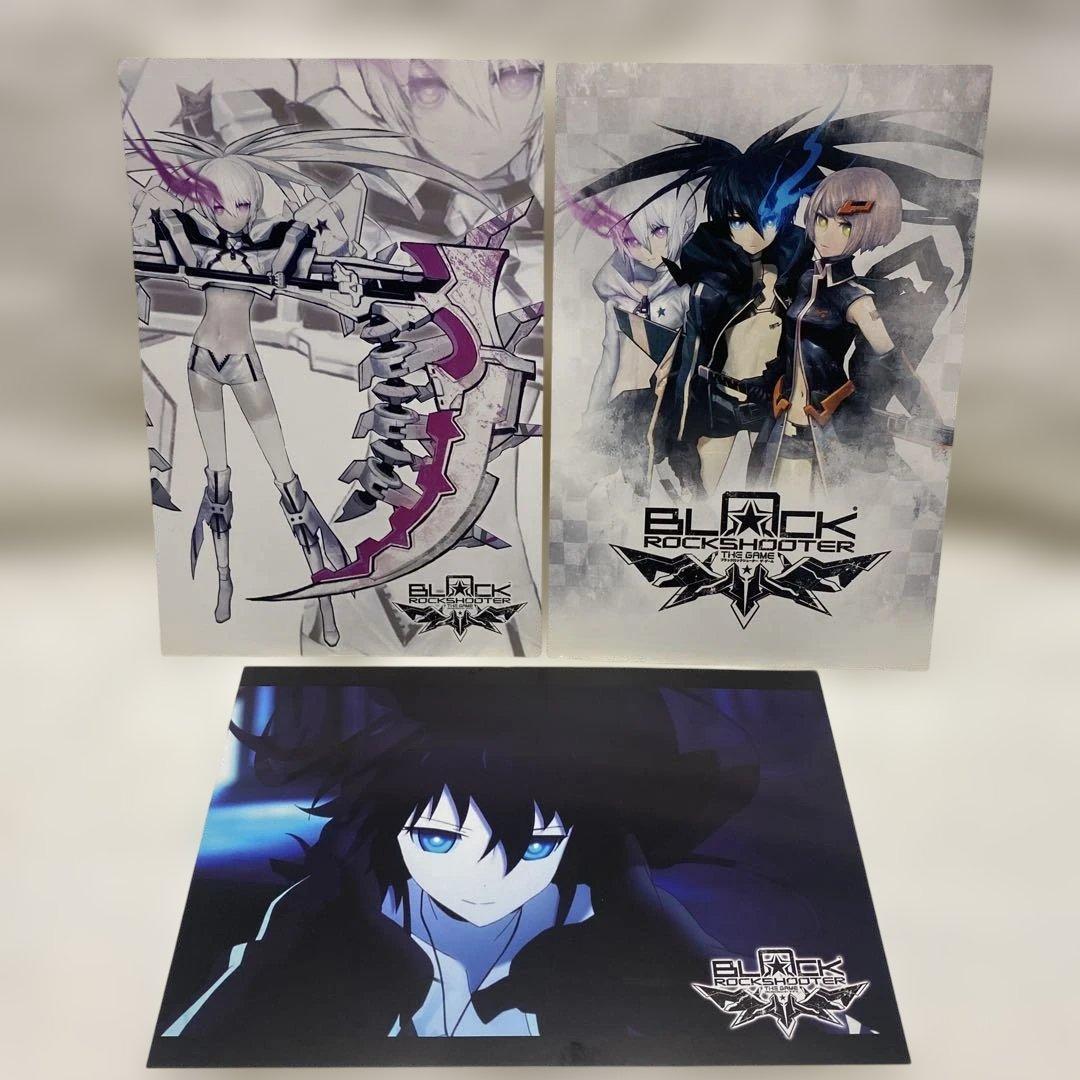 レア　ブラック★ロックシューター　 集合　ポストカード　3枚　限定品