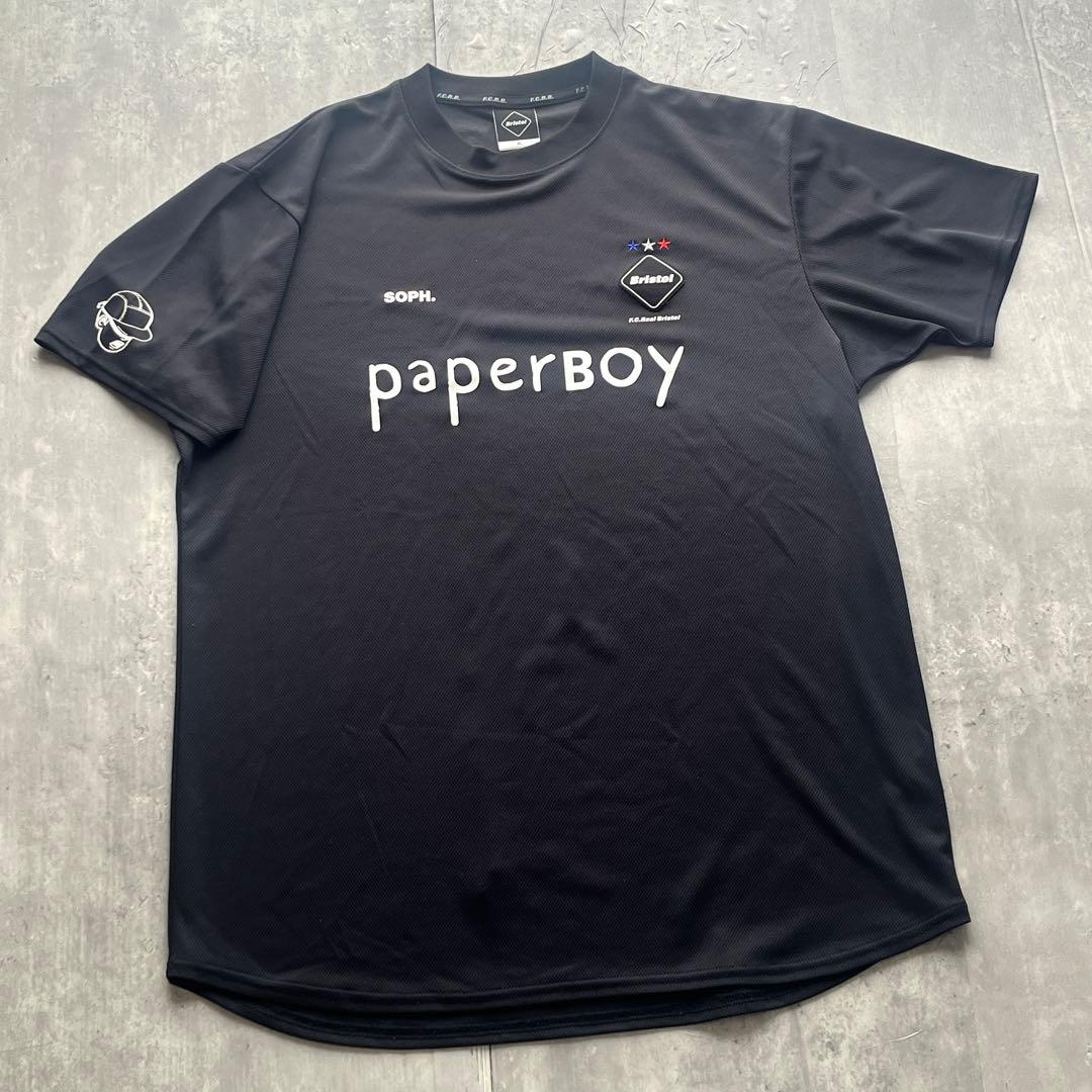 F.C.R.B. × PAPERBOY×BEAMS T-shirt ゲームシャツ