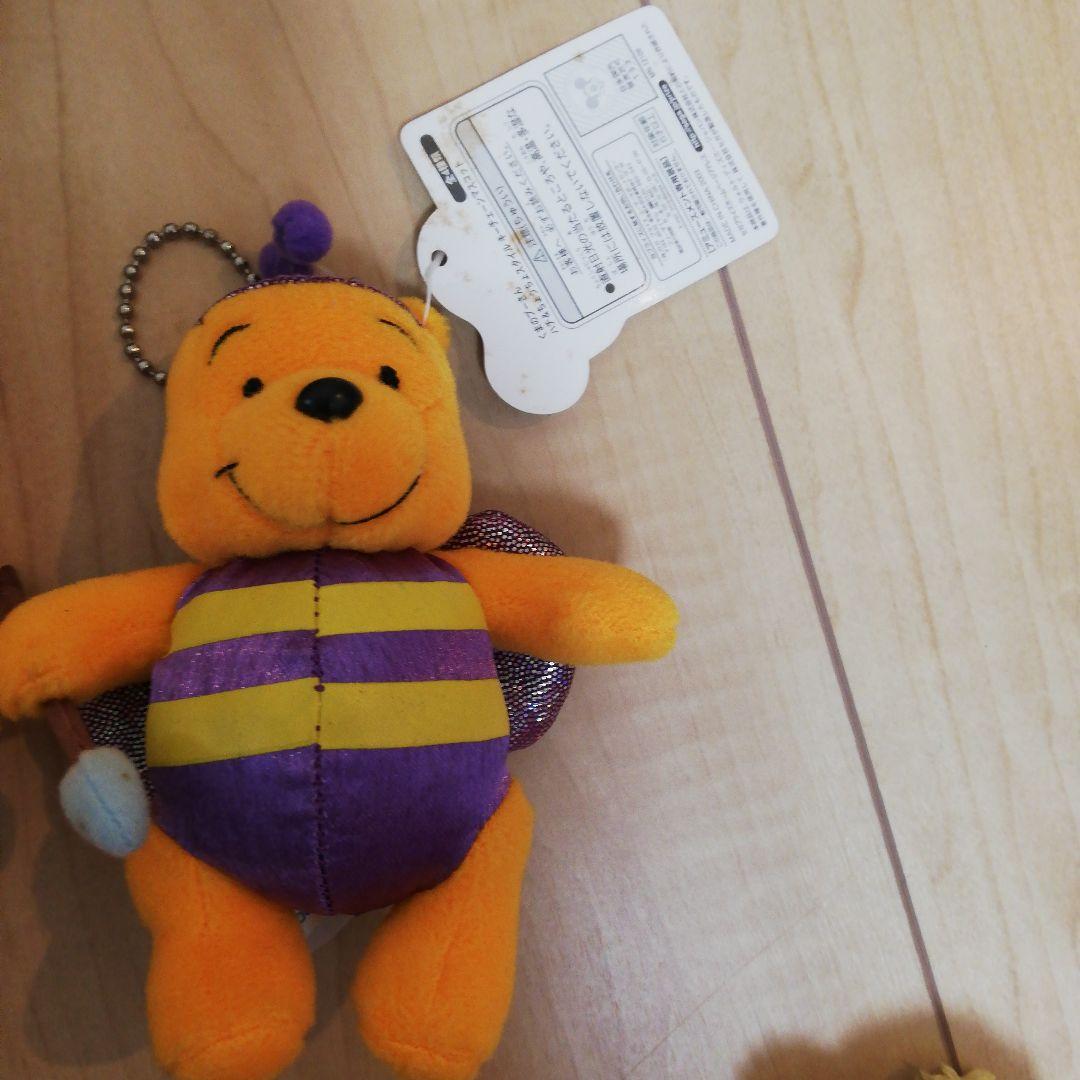 ディズニー　プーさん　ミッキー　 ぬいぐるみセット　キーホルダー　レトロ　レア
