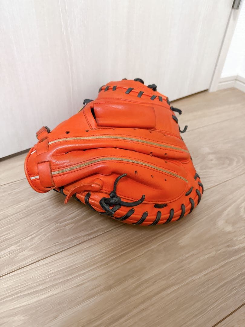 【即使用可能】ハタケヤマ 左投げ 軟式用キャッチーミット