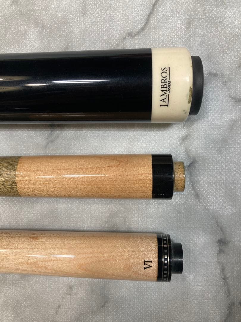 ランブロス　ビリヤードキュー 木製 ナチュラル