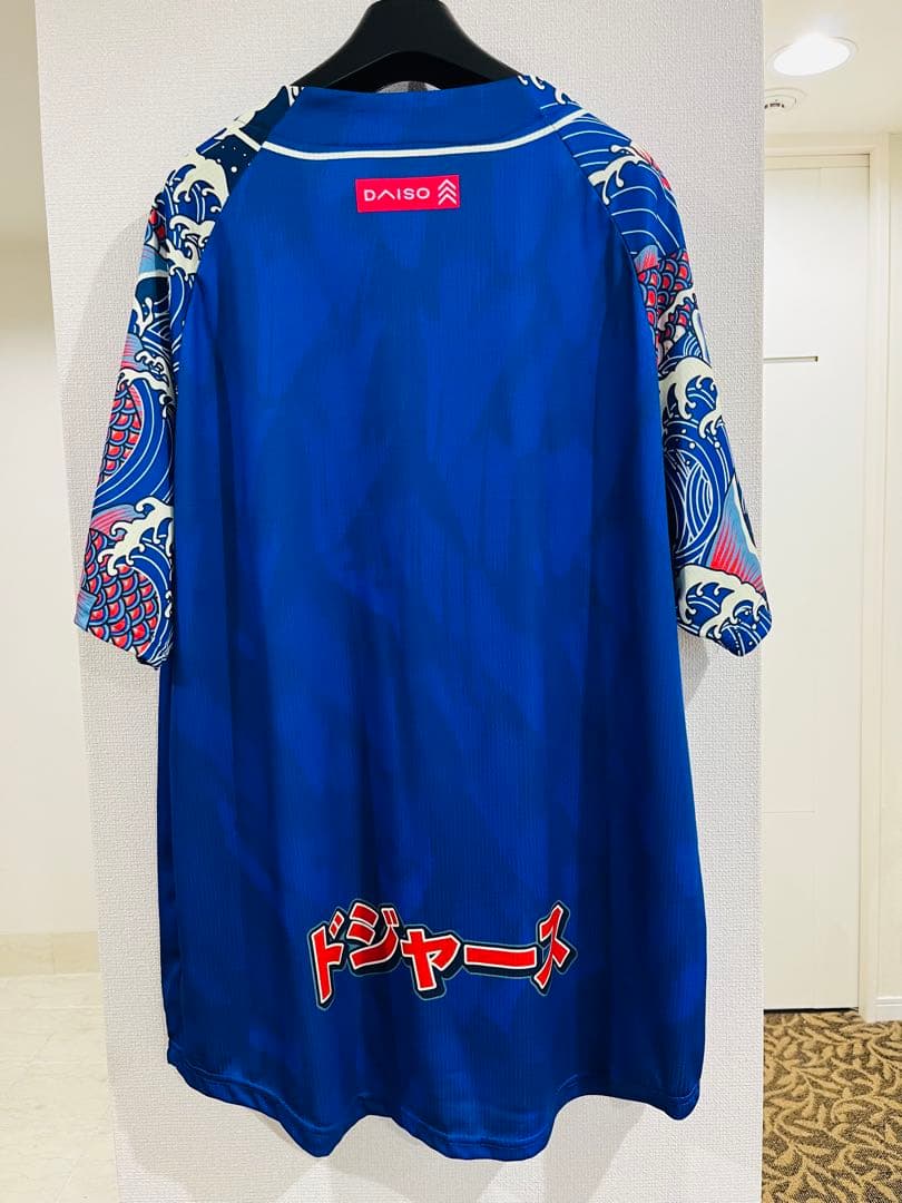 ロサンゼルスドジャース ユニフォーム ジャパンナイト XLユニフォーム 青色