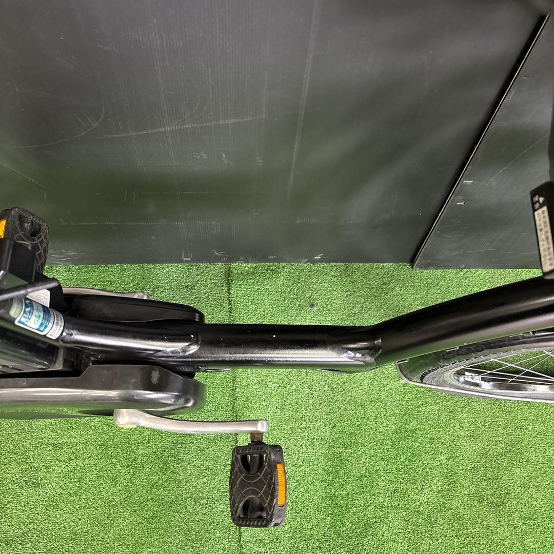電動自転車 BS Angelino ブラック 3人乗り対応　10