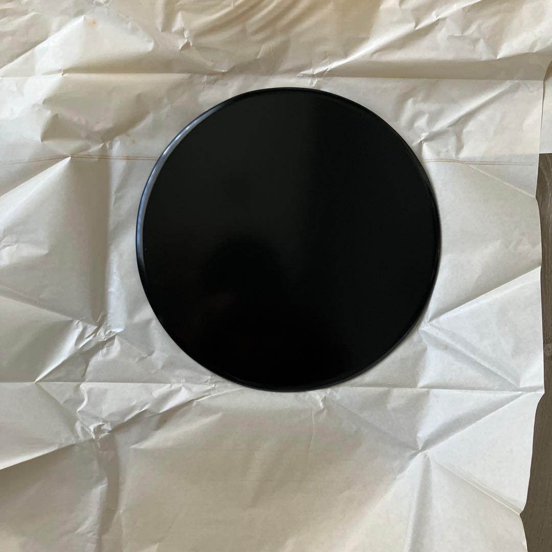 未使用　茶道具　真塗り　板　3種