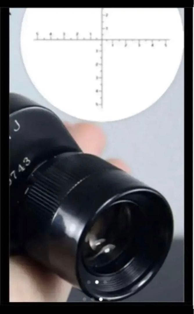 新品実物 62式ロシア軍特殊部隊用目盛付単眼鏡 十字座標 ミル付 8X32