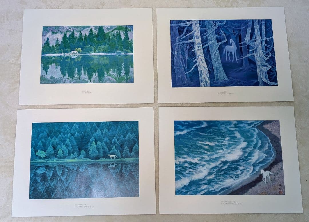 東山魁夷 作品集 『白馬幻想』日本経済新聞社 1990年