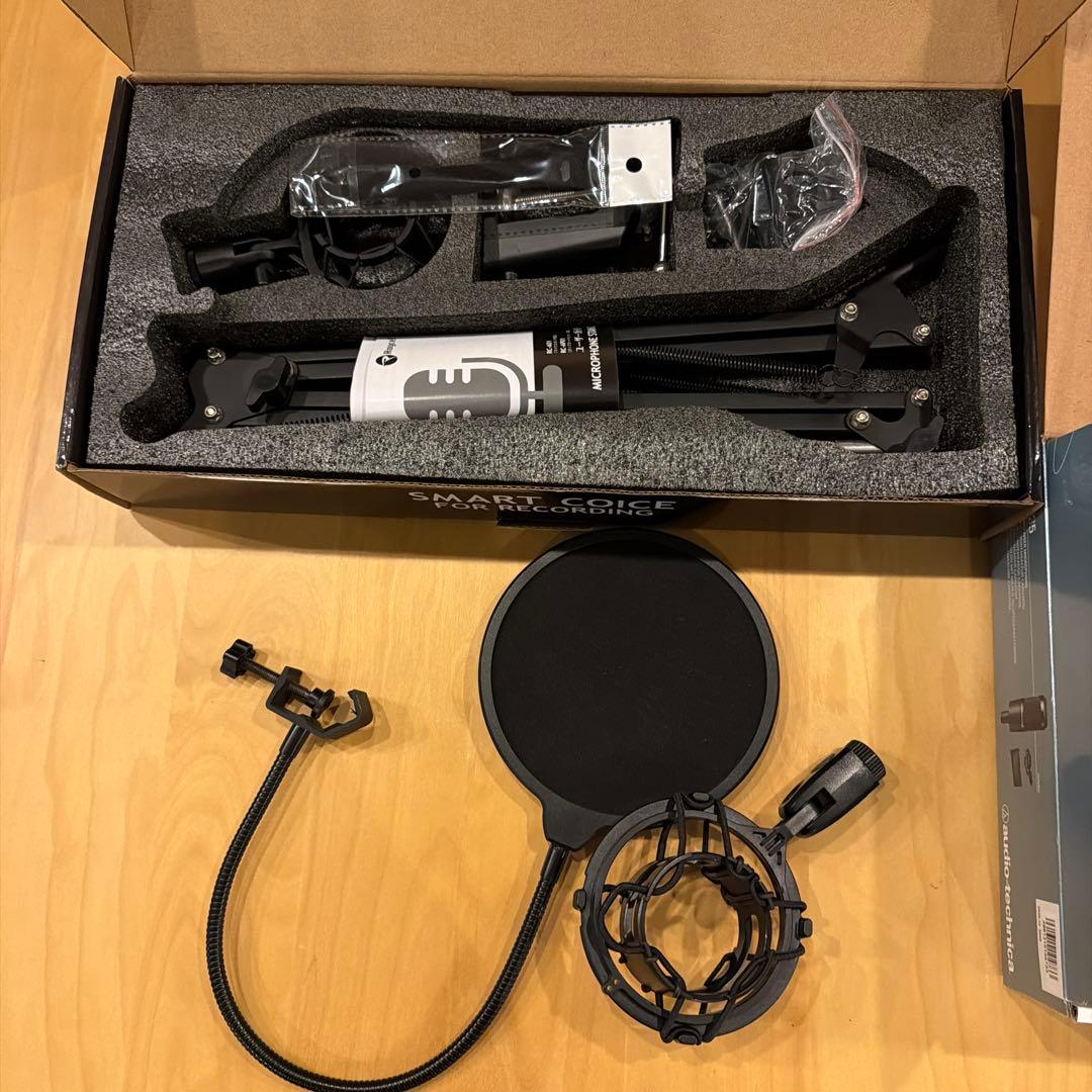 audio-technica AT2035 コンデンサーマイク セット