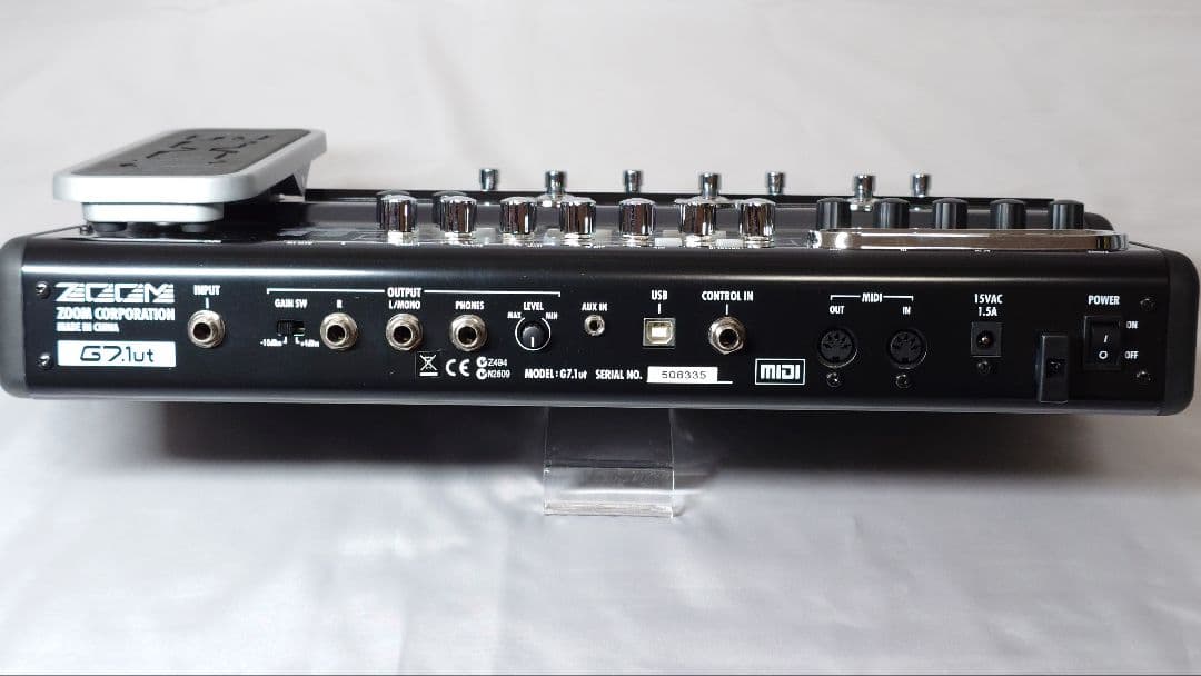 ZOOM G7.1ut ケース付き 真空管搭載 ズーム マルチエフェクター