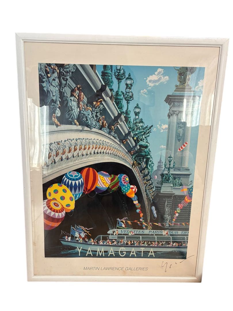 ヒロ・ヤマガタ 直筆サイン入 額装ポスター YAMAGATA