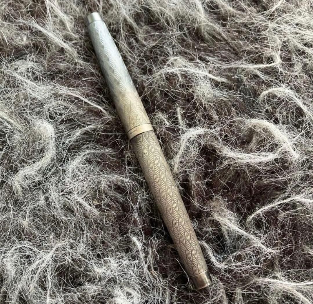 PLATINUM プラチナム 万年筆 銀製 ALLOY Pt　中字