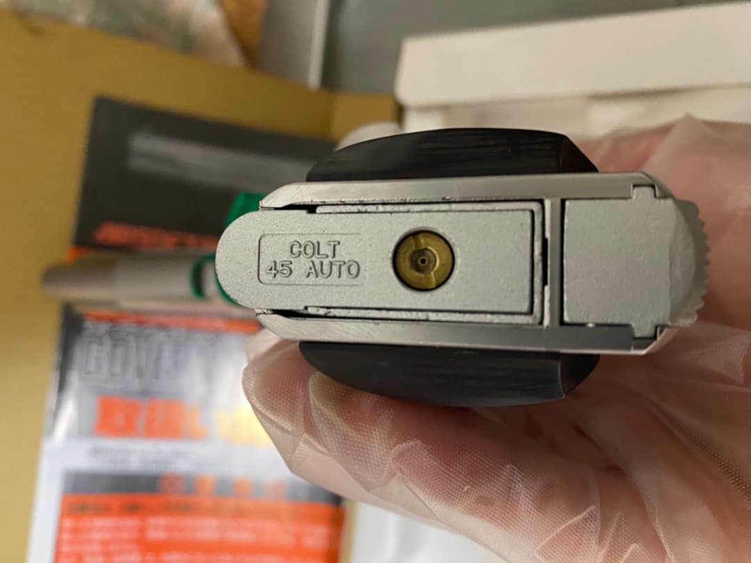 WA コルトガバメント　シリーズ’70 シルバーモデル　ガスガン