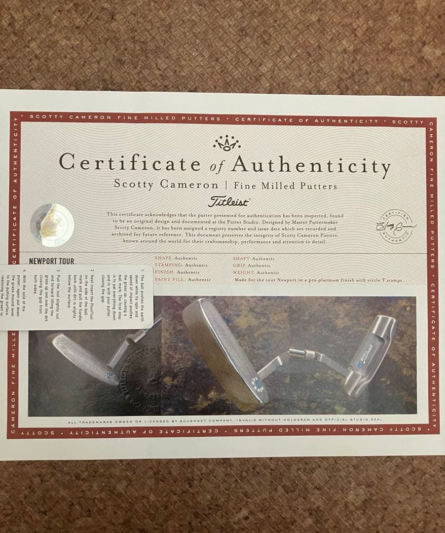 スコッティキャメロン サークルT ティファニーブルー ニューポートnewport