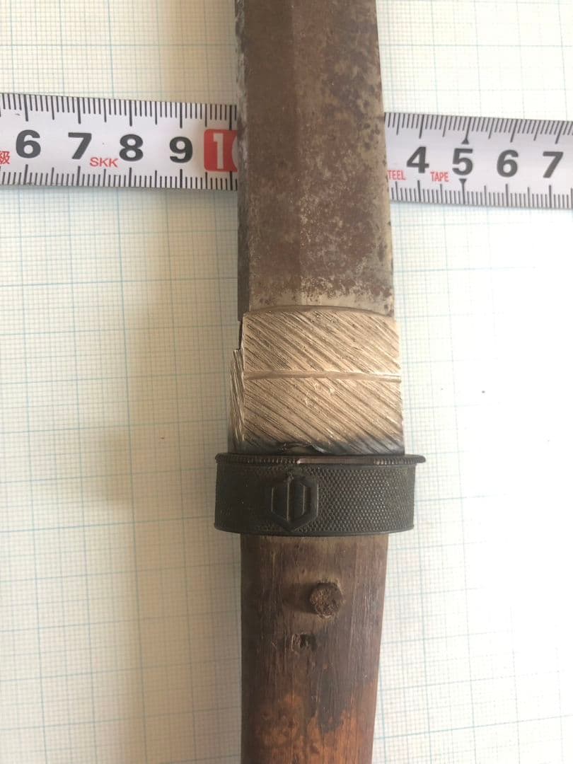 ナタ　ジャンク　脇差し　刀　アウトドア　キャンプ　ガーデニング　骨董品　護身用