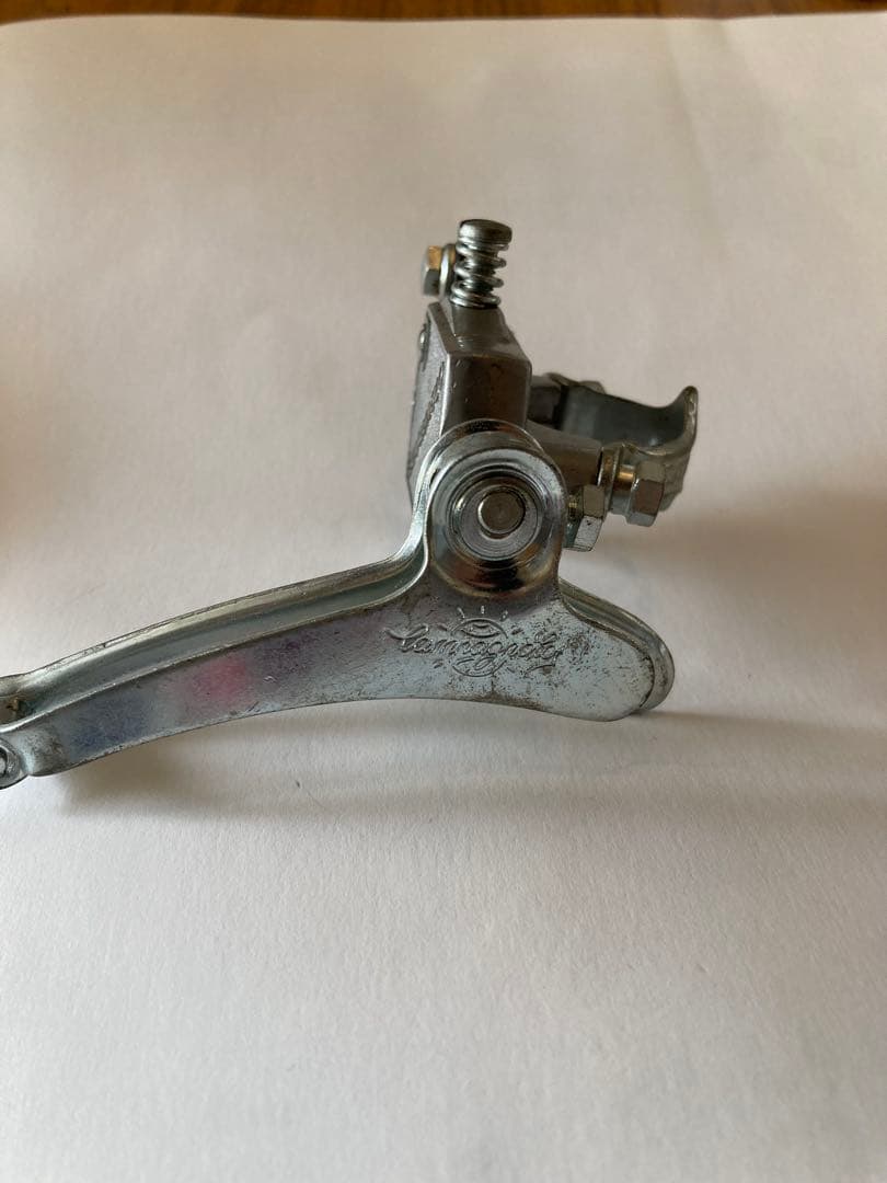 ビンテージ　カンパニョーロ　フロントディレイラー スライド式