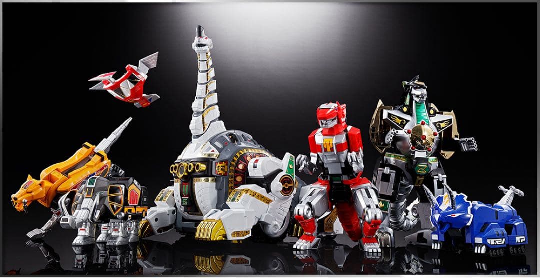 超合金魂 恐竜戦隊ジュウレンジャー 大獣神 キングブラキオン ドラゴンシーザー