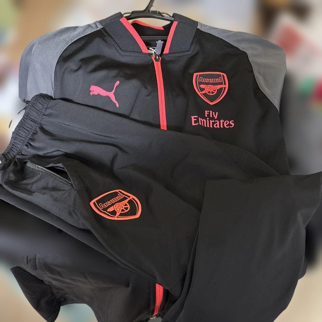 アーセナル Puma トレーニングジャージ 上下