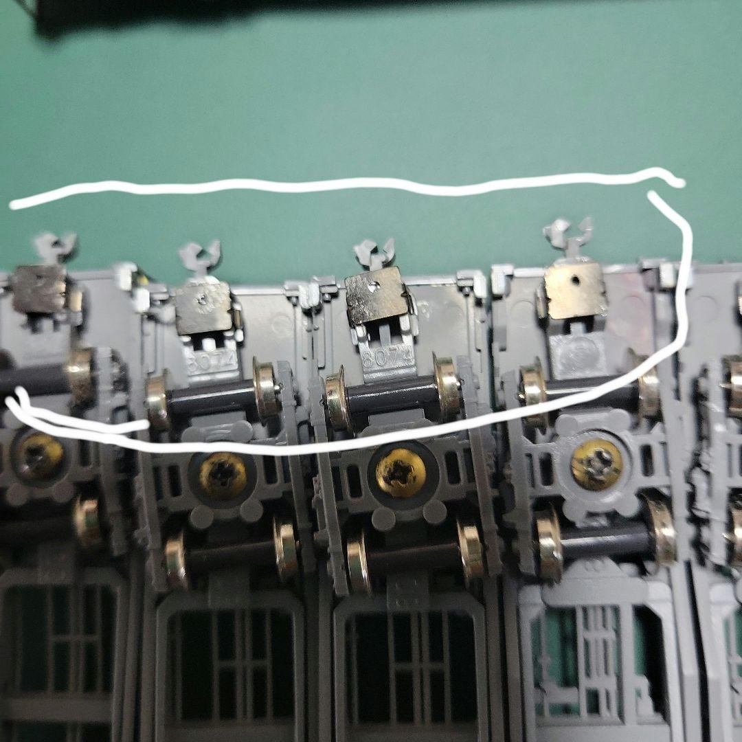 鉄道模型 コキ106+ 107 台車のみ 13両ジャンク扱い 現状販売中古