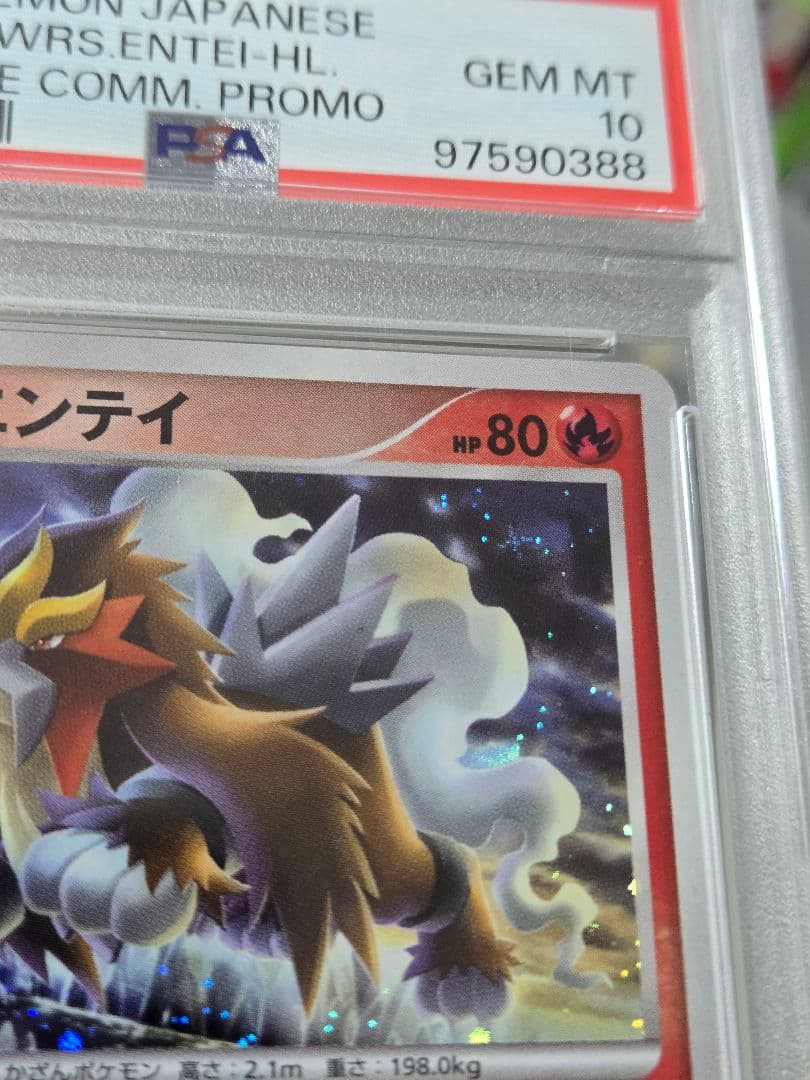 結晶塔のエンテイ　PSA10　エンテイ　PSA10　十字ホロ