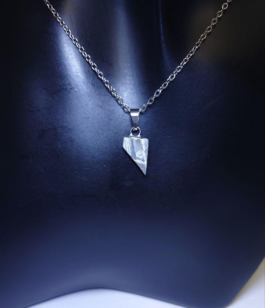 ギベオン隕石 ネックレス　鉄隕石