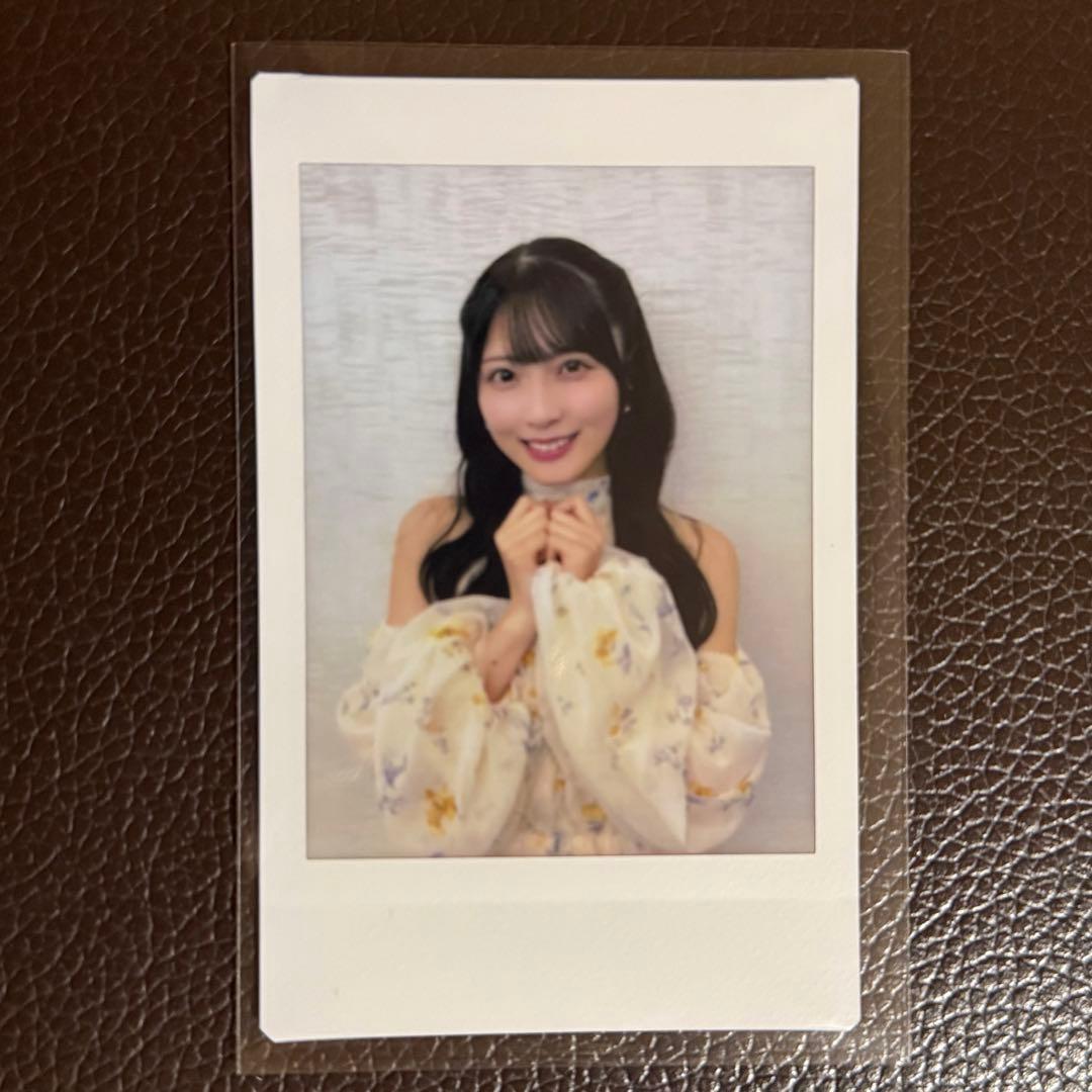 佐藤綺星　チェキ　1st写真集 天使の反射角度