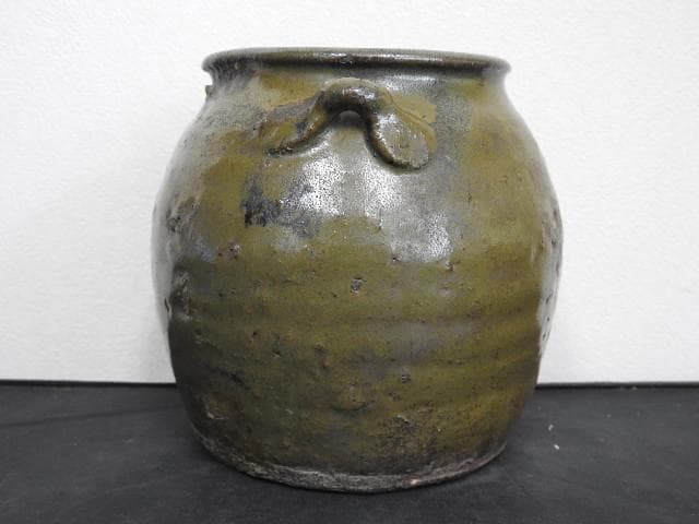 越前焼　お歯黒壺　MA716