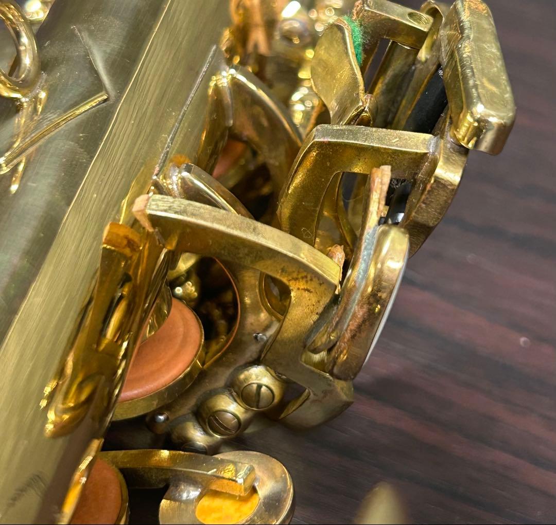 【動作未確認品】ソプラノサックス ゴールド