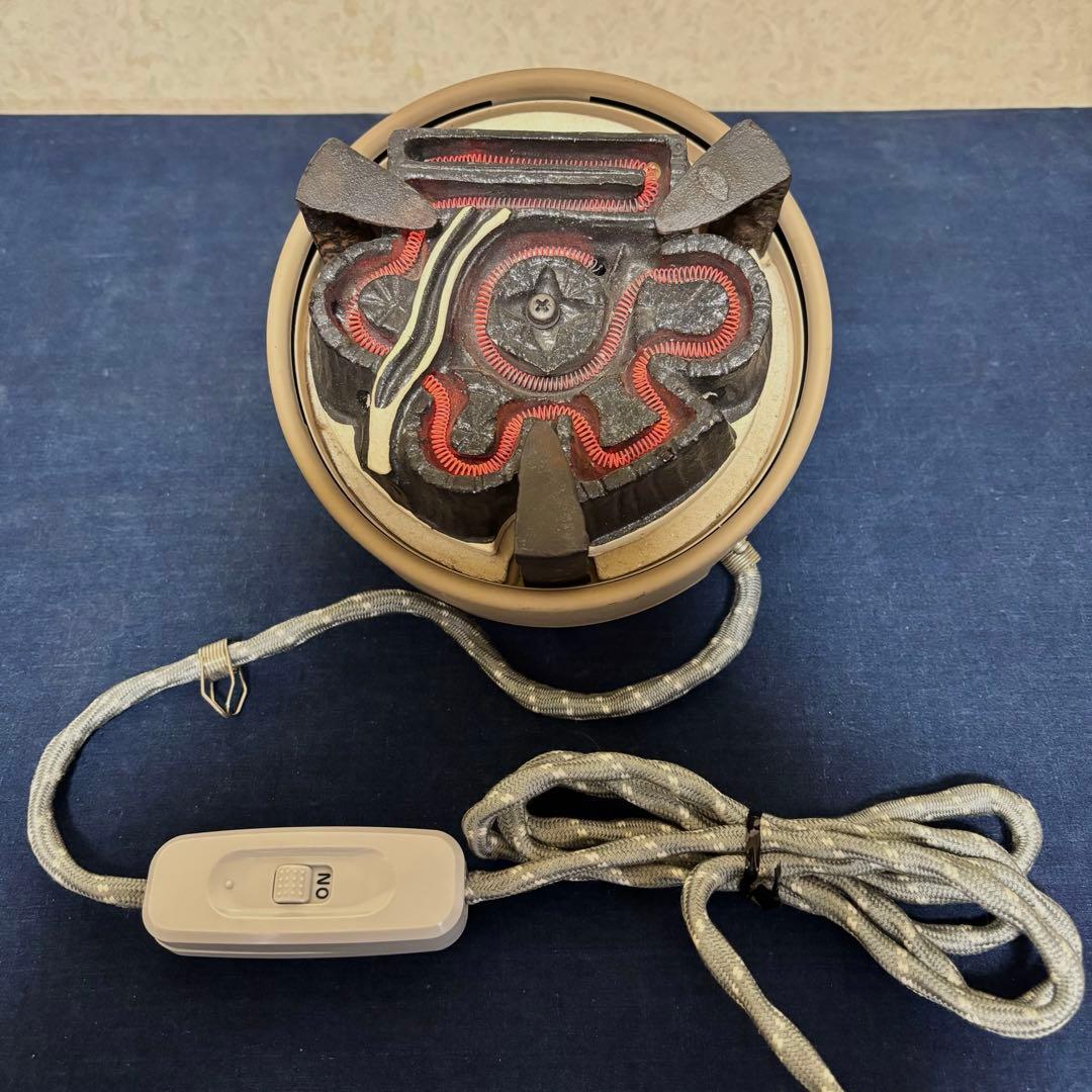 風炉/茶釜/電熱器/銀摘/唐銅朝鮮風炉釜/野々田電熱器/金森紹栄造/敷板/茶道具