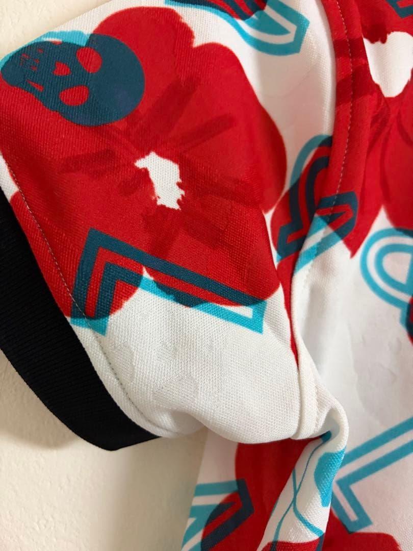 MARK&LONA ハイビスカス ポロシャツ 36