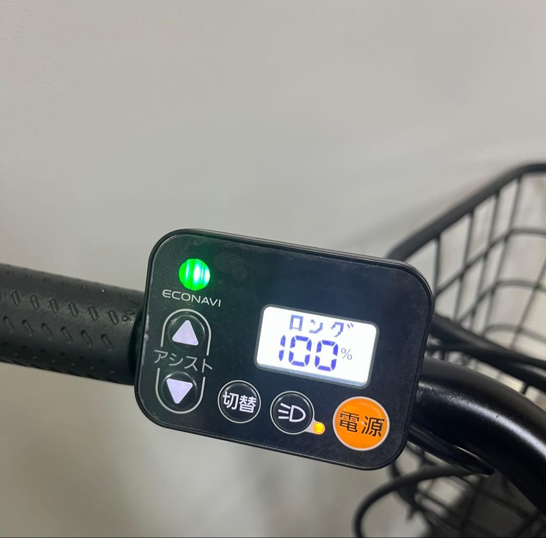 1年保証 新型　パナソニック　ティモ　26インチ　街乗り　白　電動アシスト自転車