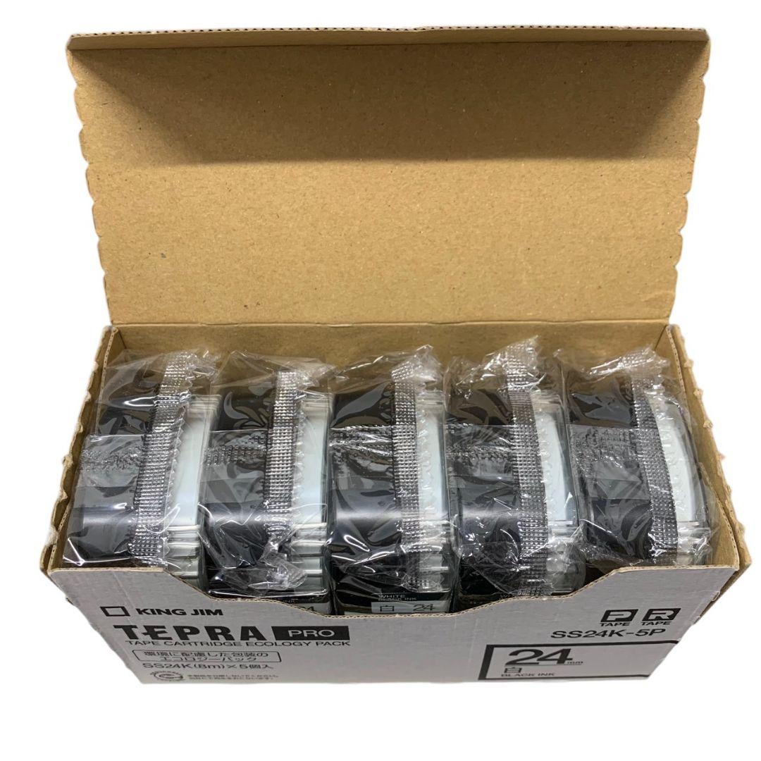 A7975 TEPRA PRO SS24K-5P 白ラベル　カートリッジ