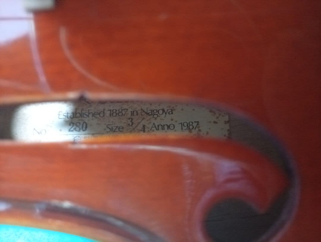 SUZUKI バイオリン No.280 3/4サイズ