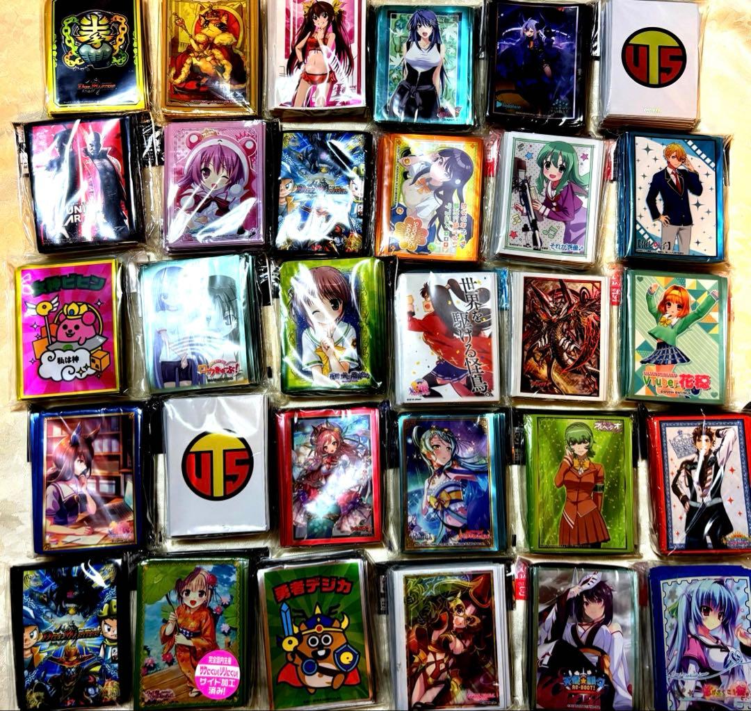 【大量】キャラクタースリーブ まとめ売り270個セット＋おまけ