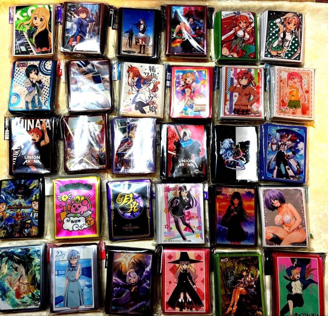 【大量】キャラクタースリーブ まとめ売り270個セット＋おまけ