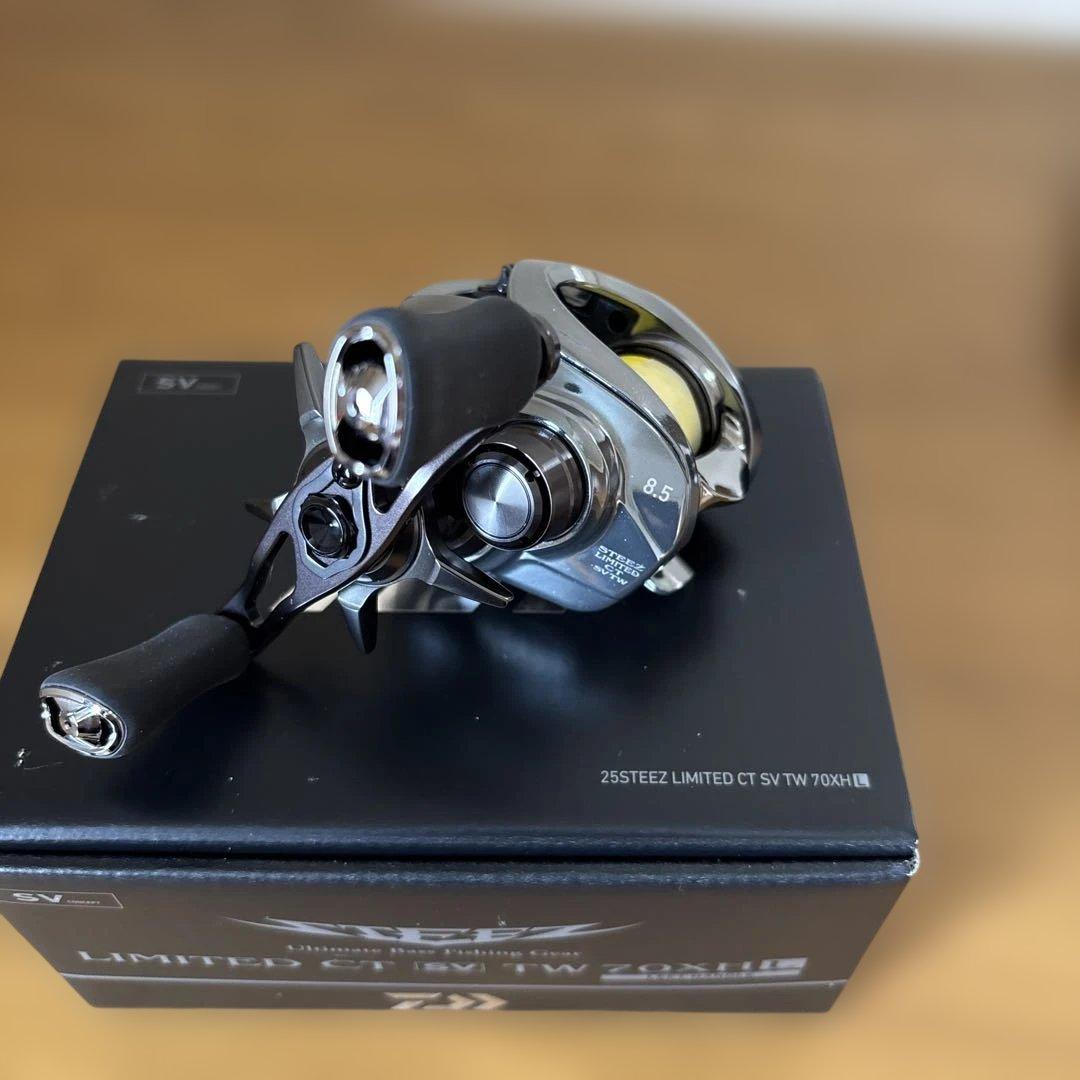 スティーズLIMITED CT SV TW 70XHLベイトリール