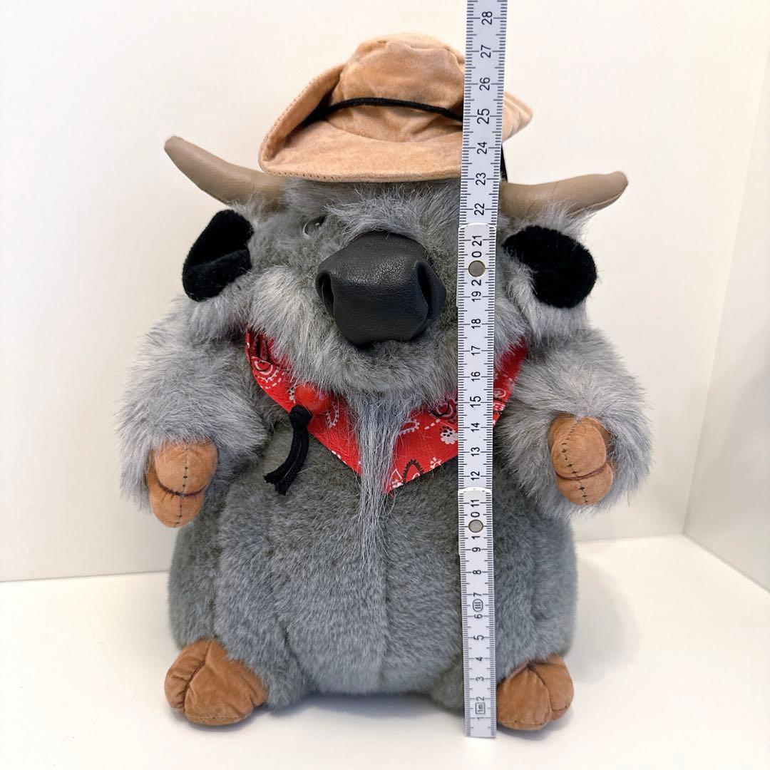 【希少】　ヴィンテージ　ナカジマ　ぬいぐるみ　バイソン　バッファロー