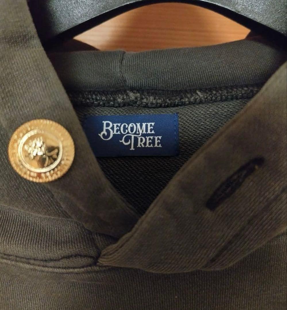 BECOMETREE PHOENIX パーカー　ブラック　サイズ2