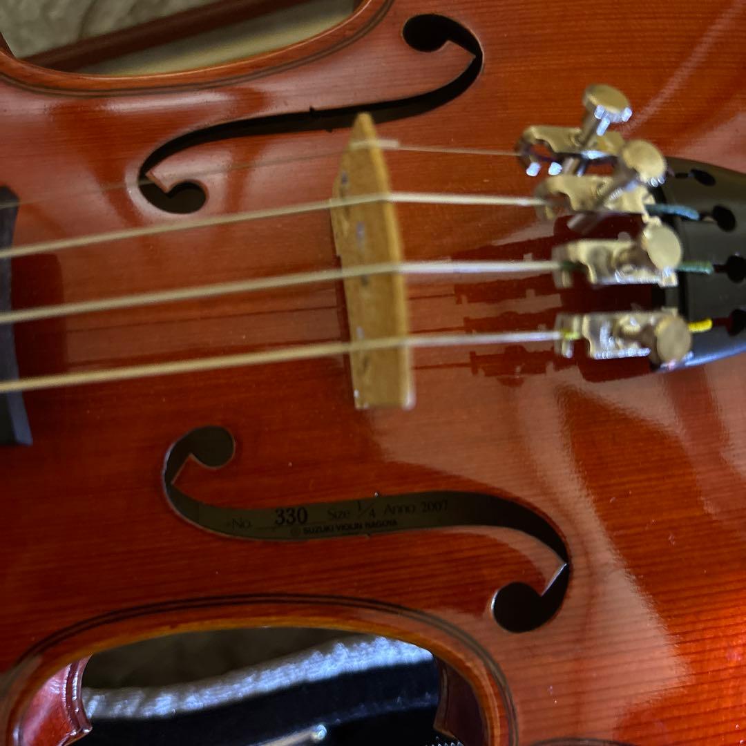 Suzuki バイオリン　1/4 330 アルシェ弓