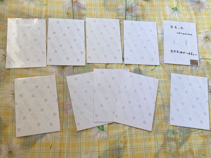 イコラブ 髙松瞳 直筆 まとめ