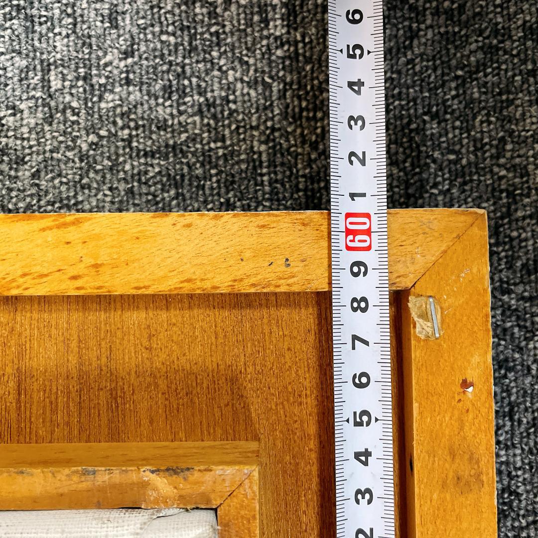 大滝真弘「アッシジ」油彩　真作 世界堂額装 風景画 イタリア