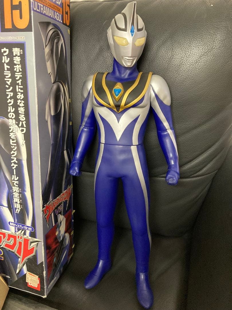 美品　ウルトラマンアグル V2 &ウルトラマン&ウルトラマングレート　3体セット