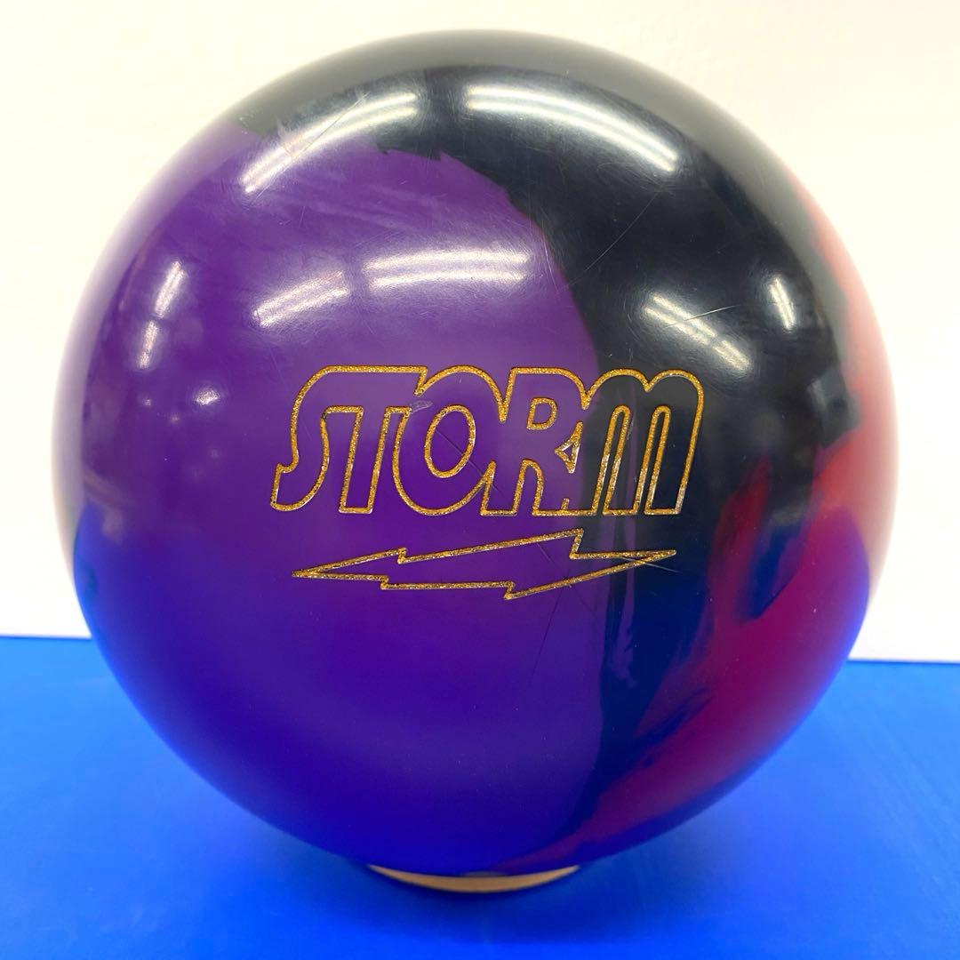 美品プラグ済み Lock IT ストーム Storm ボウリング ボール 中古品